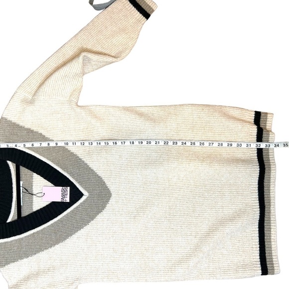 SMASH + Tess Wren Dress- Birch Combo Sweater Dress - Picture 13 of 13